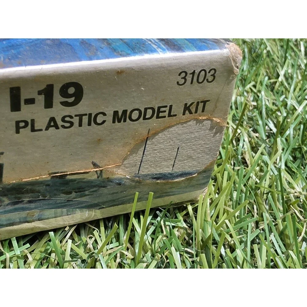 Vintage Monogram Japanese Submarine I-19 Model Kit #3103 New Sealed  15.5